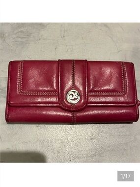 Brighton   Wallet  trifold   Dark, pink   light fuchsia  10 card slots ID holder